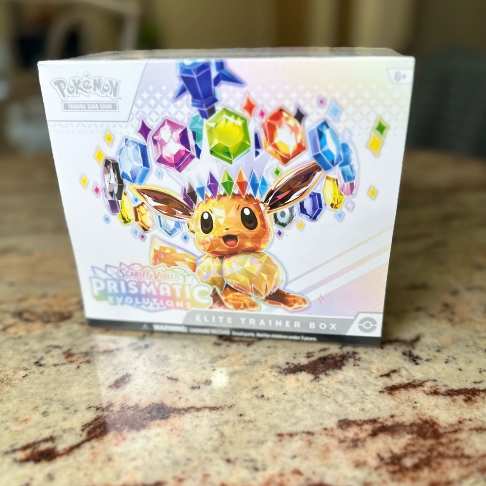 Pokémon Scarlet & Violet Prismatic Evolutions Elite Trainer Box SEALED